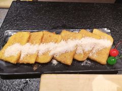 油炸黄米糕-羊肉街口老银川滩羊涮肉馆
