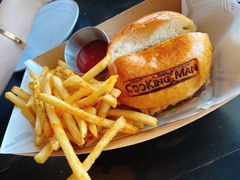 经典牛肉汉堡-Cooking Man(中懋天地店)