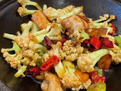 干锅有机菜花-金春禧(英雄山路旗舰店)