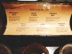 菜单-Goose Island Brewhouse鹅岛精酿啤酒餐厅
