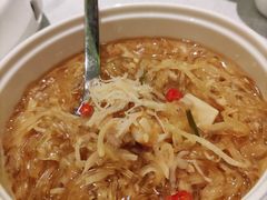 瑶柱虾干酸汤烩粉丝-甬府小鲜(万象城店)