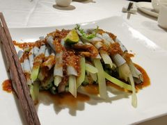 秋葵拌沙虫-黑明餐厅(白鹭洲店)