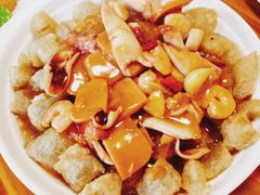 三鲜焖子-友利砂锅居(烟台店)
