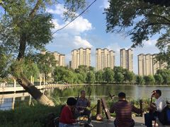 拉琴的人-北山公园