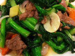 菜心炒牛肉-盛港湾海鲜食府(黄沙店)
