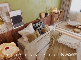 住进森林里 80 ㎡森系小户型