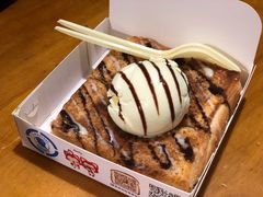 香草冰淇淋厚吐司-阿信厚吐司(曾厝垵店)