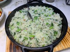 石锅鲜肉菜饭-大城小院饭店(博隆广场虹桥店)