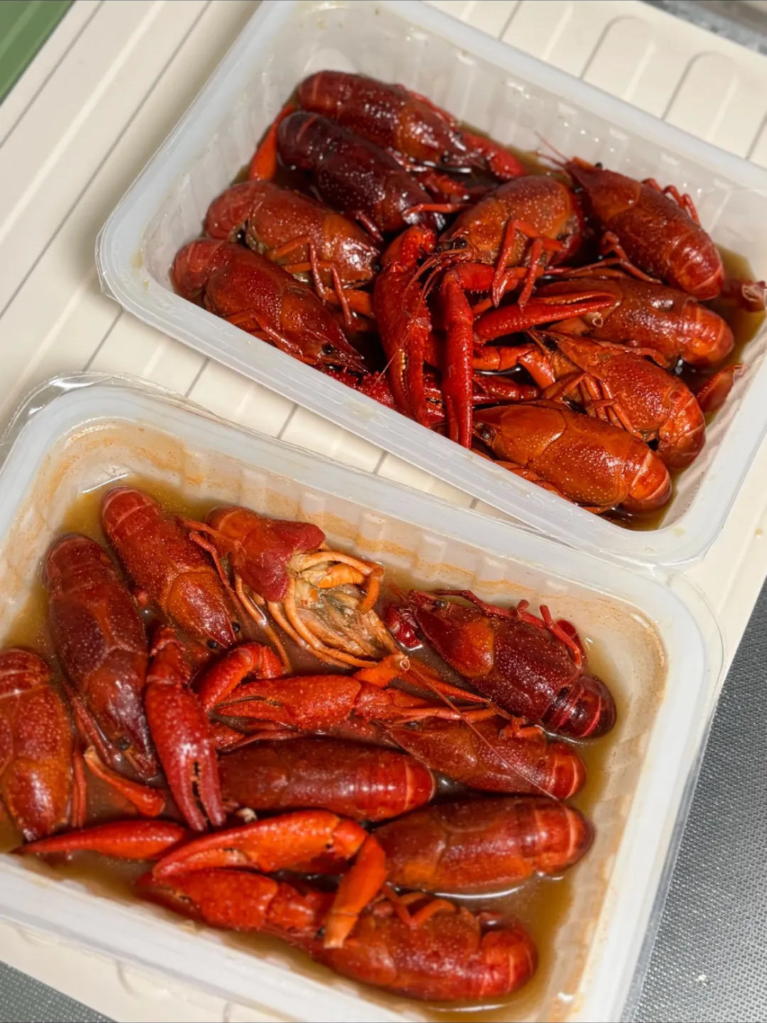 奥乐齐小龙虾,这个季节回购好多次啦!外卖到家