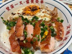 脆皮葱油鸡扒饭-文通冰室(新达汇店)