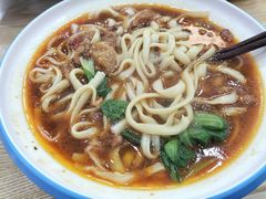 茄子肉丁面-晋味坊手工刀削面农家菜(霍营店)