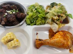 奥尔良鸡腿套餐-北大家园食堂