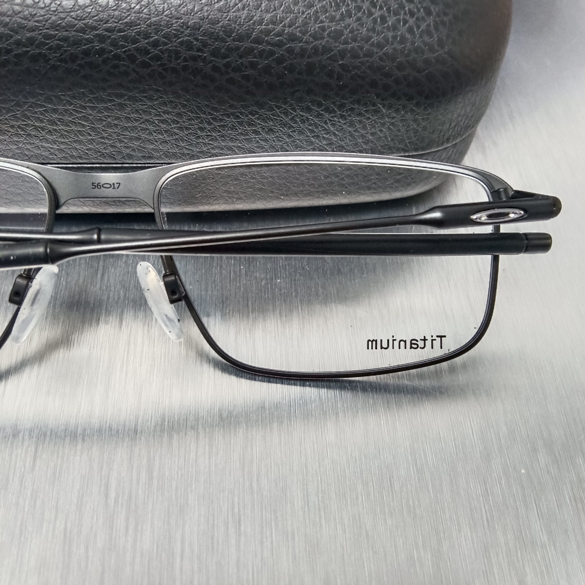 oakley欧克利ox5019钛金属眼镜框商务型近视镜架