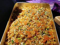 金盒咸蛋黄蟹籽炒饭-匠子烤鱼(上邦百汇城店)