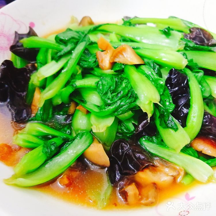 爽口简单的香菇青菜，夏天就要拒绝油腻！