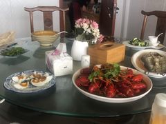 -七的湖·晚芳亭·阳澄湖农家菜·大闸蟹(莲花岛店)