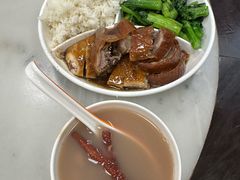 烧鹅拼豉油鸡-鹅簋(顺德总店)