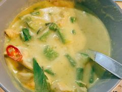 中部绿咖喱鸡肉-帕蓝·暹罗料理(曲阳店)