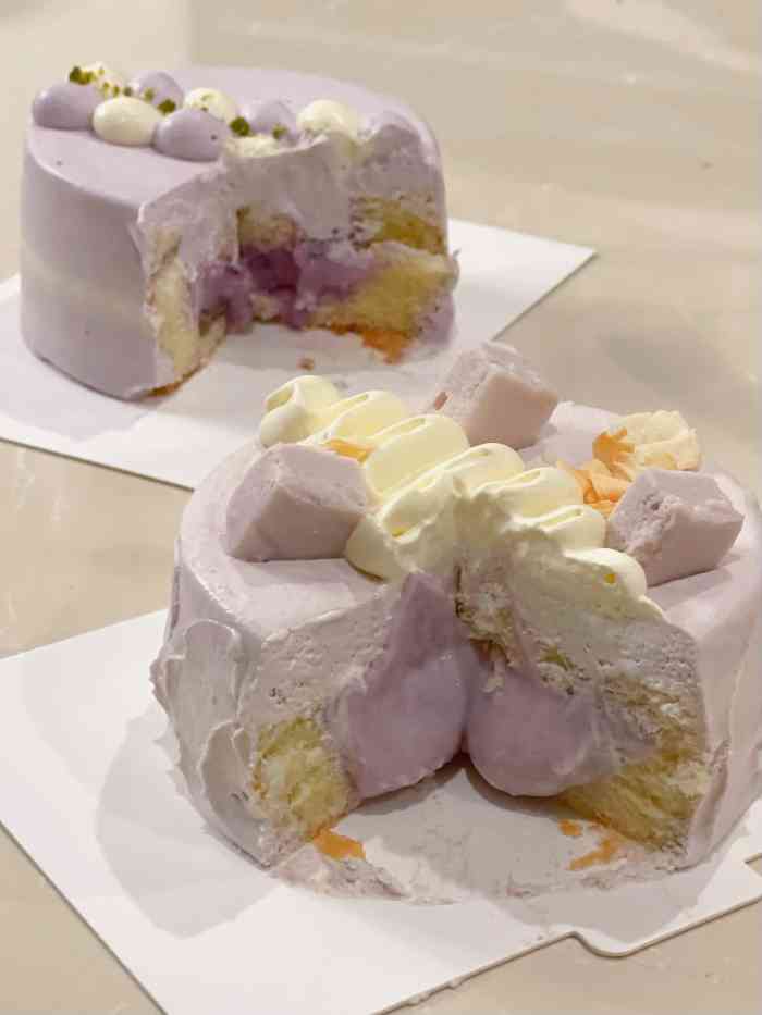 喜茶(港汇恒隆广场lab店)-"2020.6.16第一次尝了「爆芋泥蛋糕.