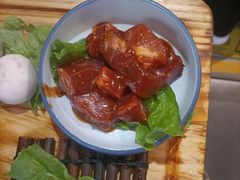 -明洞阿姨·韩式酱蟹烤肉·创意料理(三元桥店)