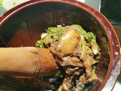 皮蛋青椒擂茄子-费大厨辣椒炒肉(黄兴中心广场店)