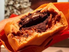 巧克力鲜酪-拾烧·古法手作车轮饼(西直门凯德茂店)