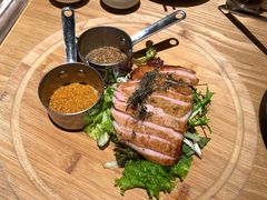 炭烧猪颈肉-小大董·烤鸭(凤凰汇店)