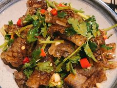 脆爽拌鱼皮-俏九州·小炒黄牛肉(华润万象汇店)