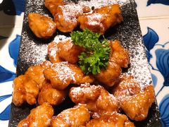 雪花糖醋里脊-绿茶餐厅(王府井永宁门店)