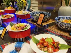 -亚龙湾希尔顿自助餐厅·海鲜·烧烤·沙滩BBQ·现场乐队