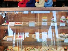 面包甜点陈列柜-maan coffee漫咖啡(通州店)