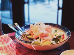 波尔凯塔火腿菠菜色拉-杭州西子湖四季酒店-WL BISTRO西湖餐厅(灵隐路店)