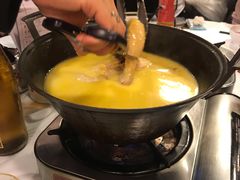 -鲜入围煮花胶鸡海鲜火锅