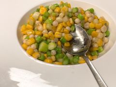松子玉米鲍菇-枣子树素餐厅(铂金城店)