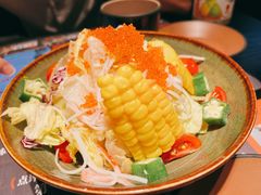 田园沙拉配和风汁-鳗事鱼意·活鳗现烤专門店(保利广场店)