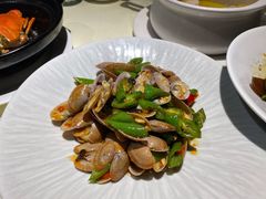 尖椒炒花甲-百味馆·粤菜·湛江菜(后海花园店)
