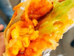 -小红车炸蛋葱油饼