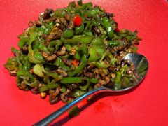 翠椒烧鳝丝-曾宴·楚菜(湖北省博物馆店)