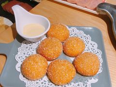 雪花南瓜饼-麻田会 ·鲜活现烹·牛蛙火锅(珠江新城维家思广场店)