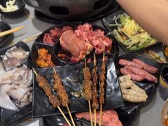 -啊美丽炭火烤肉(滑翔一店)