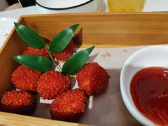 榴莲荔枝虾-后海16号·北京私房菜