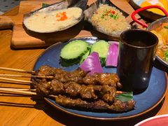 沙茶牛肉串-仓库南洋海鲜小排档(柳河路店)