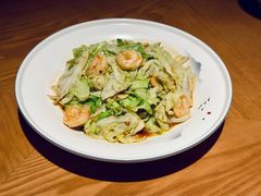 虾仁干煸大头菜-波螺油子青岛本帮菜(银座店)