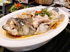 青花椒蒸龙胆鱼-闽和南(深圳万象城店)