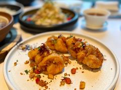 金沙香辣花斑虾-广州富力丽思卡尔顿酒店·丽轩·粤菜