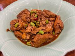 毛豆子煎豆腐-虎哥私房菜(馒头山店)