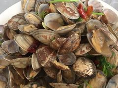 辣炒蛤蜊-1910老鲁味海鲜·戳子肉·青岛菜(金沙滩店)