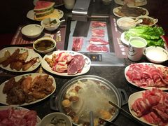 -大漠风烤肉火锅自助餐厅(鹰展店)