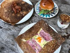 巴黎火腿鸡蛋芝士蘑菇可丽饼-RAC BAR(安福路店)