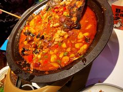 蒜香味清江鱼-鸣记脆皮烤鱼·海鲜烤鱼(三八广场店)